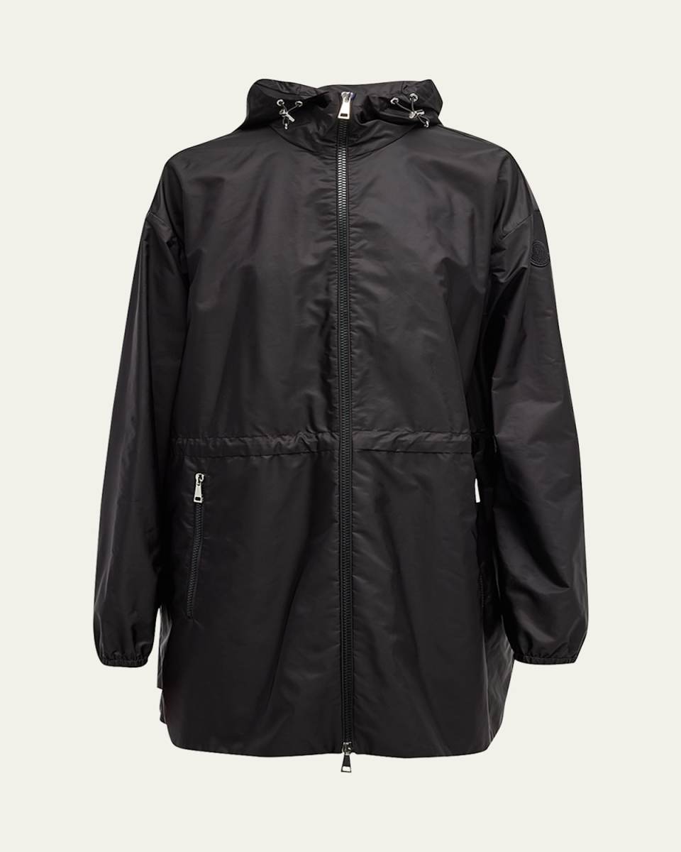 Wete Parka Jacket with Gathered Waist